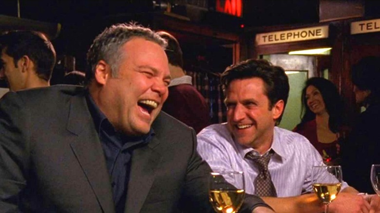 Goren and Kevin Mulrooney laughing together on Law & Order: Criminal Intent