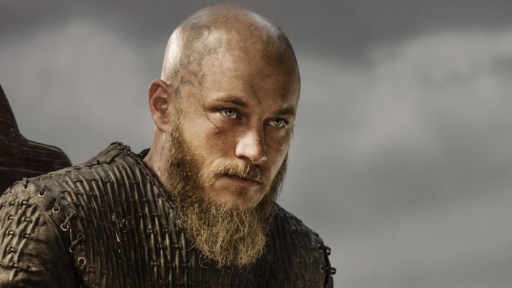 Ragnar with bald head