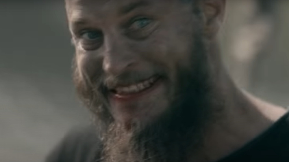 Ragnar with a drugged smile