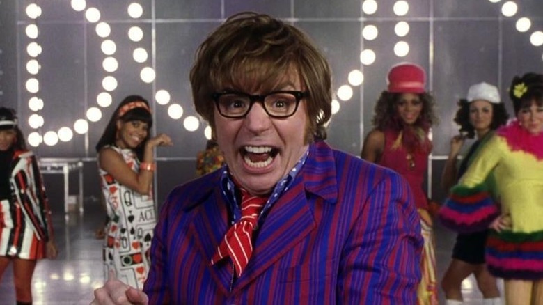 Austin Powers cutting up