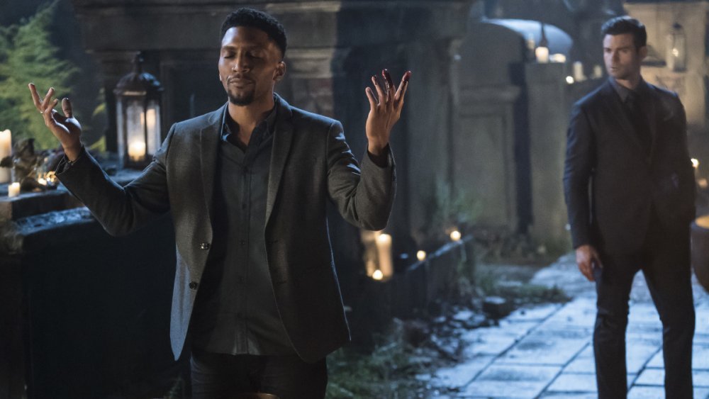 Yusuf Gatewood and Daniel Gillies on The Originals