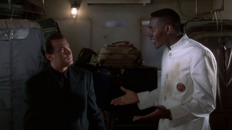 Morris Chestnut and Steven Seagal in Under Siege 2