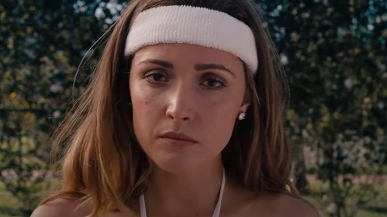 Rose Byrne as Helen Harris III playing tennis