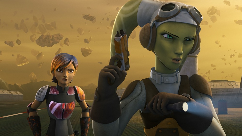 Hera and Sabine Star Wars Rebels