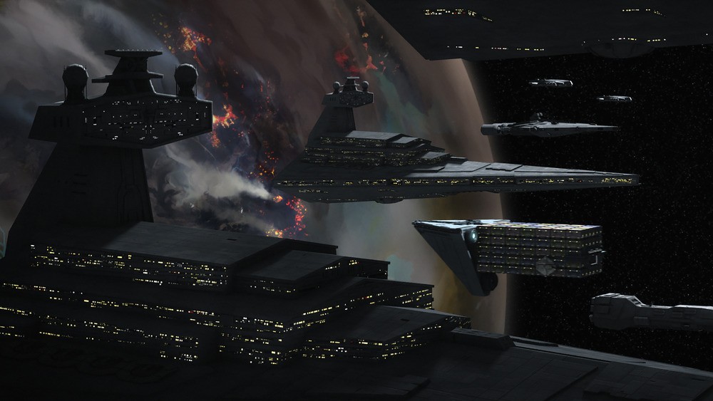 Star Destroyer blockade