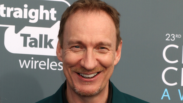 David Thewlis smiling