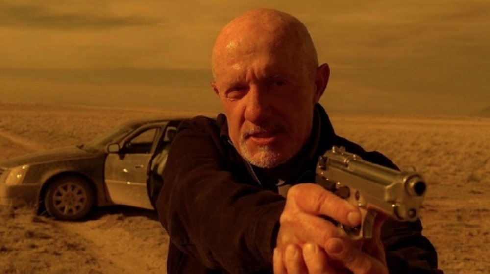 Jonathan Banks as Mike Ehrmantrout in Breaking Bad