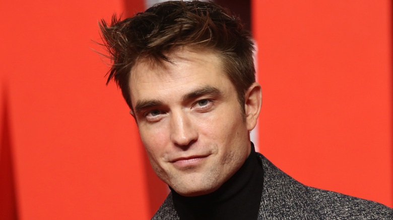 Robert Pattinson smiling