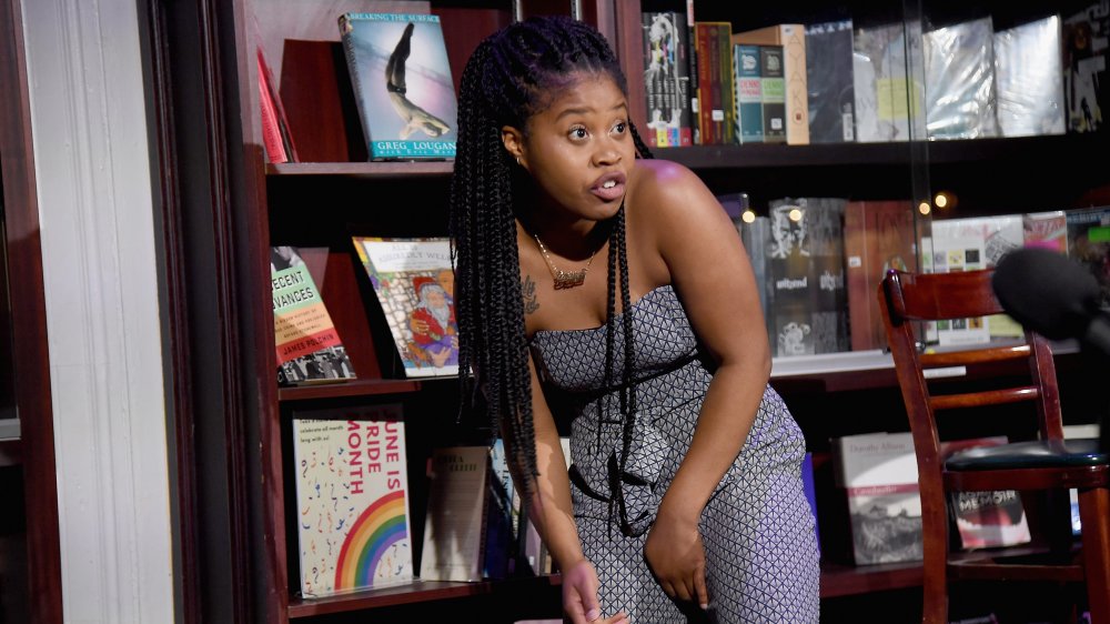 Dominique Fishback does a reading in 2019