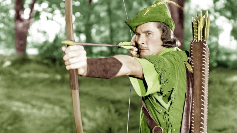 Errol Flynn in The Adventures of Robin Hood