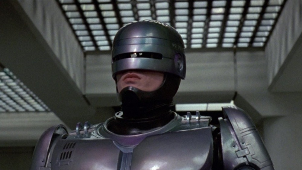 RoboCop in medium shot