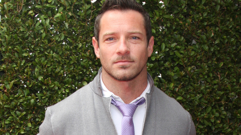 Ian Bohen Leafy Background