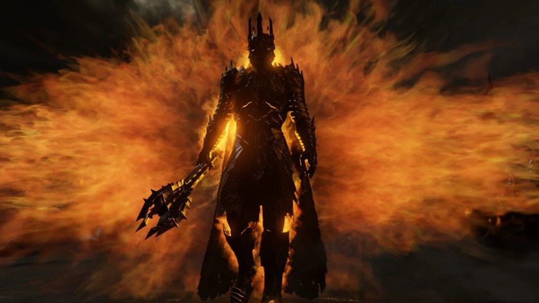 Sauron as the Necromancer