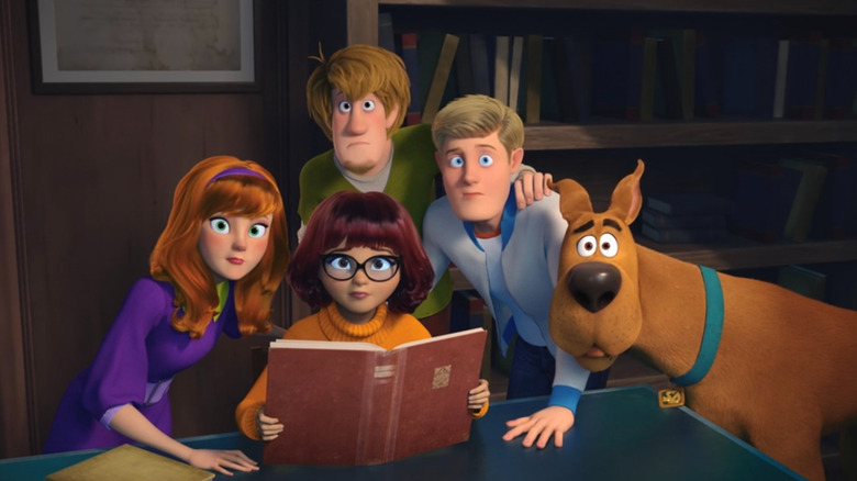 Scooby gang perplexed experssions