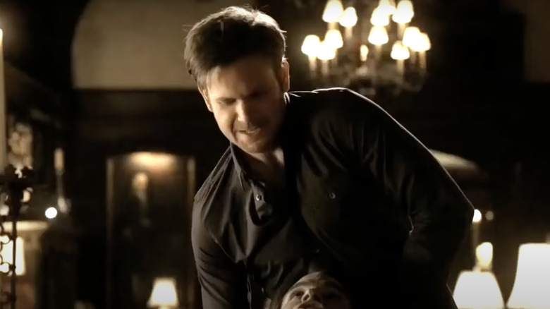 Alaric Saltzman angry 