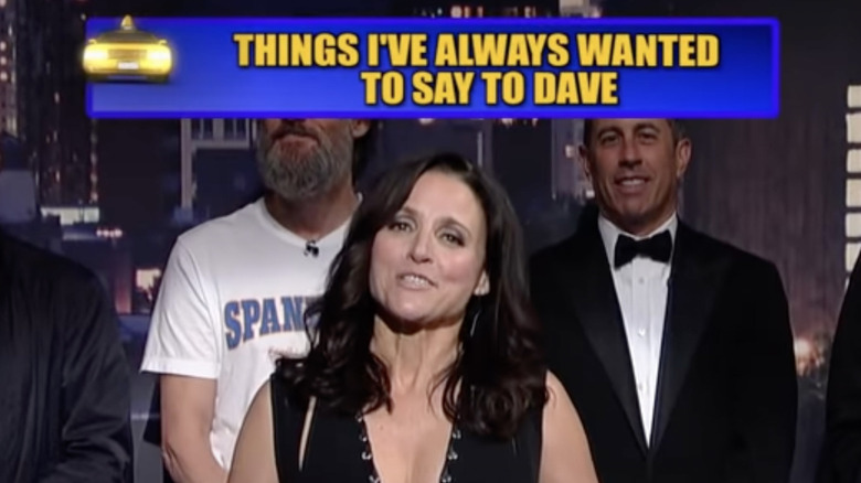 Julia Louis-Dreyfus on David Letterman's final episode