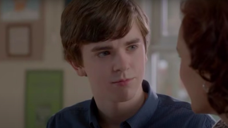 Highmore portrays Norman Bates on Bates Motel