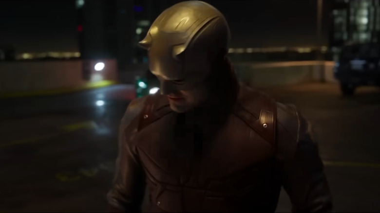 Daredevil in new yellow suit