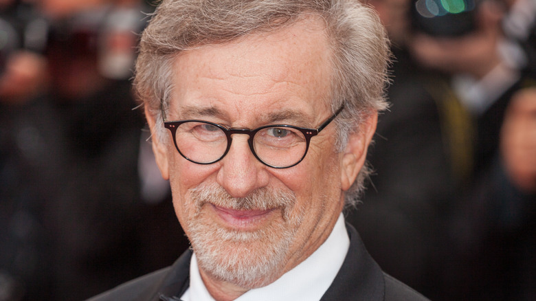 Steven Spielberg smiling