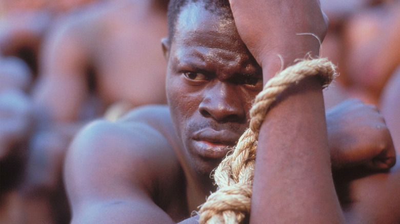 Djimon Hounsou as Cinque in Amistad