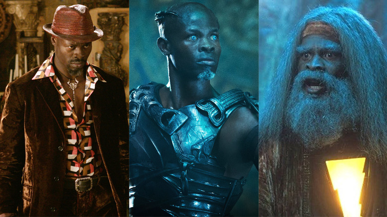 Djimon Hounsou in Constantine, Guardians of the Galaxy and Shazam!