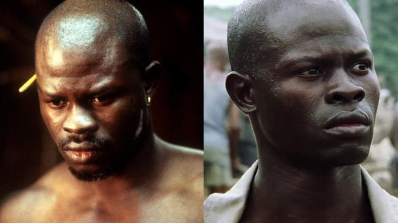 Djimon Hounsou in In America and Blood Diamond