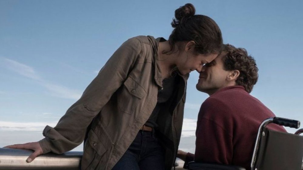 Tatiana Maslany and Jake Gyllenhaal in Stronger