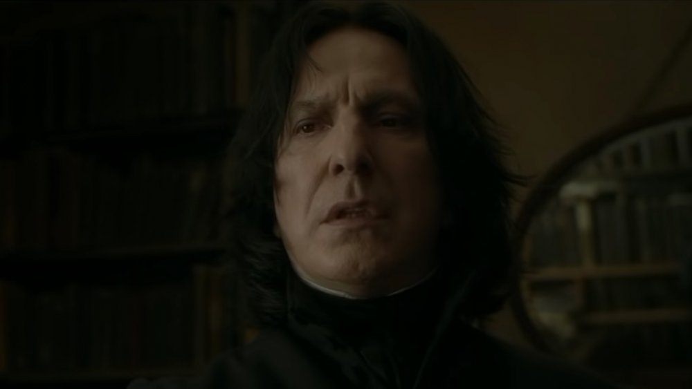 Alan Rickman as Severus Snape in Harry Potter and the Deathly Hallows