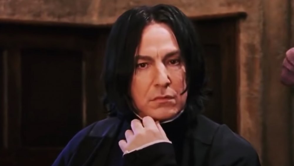 Alan Rickman as Severus Snape in Harry Potter and the Sorcerer's Stone