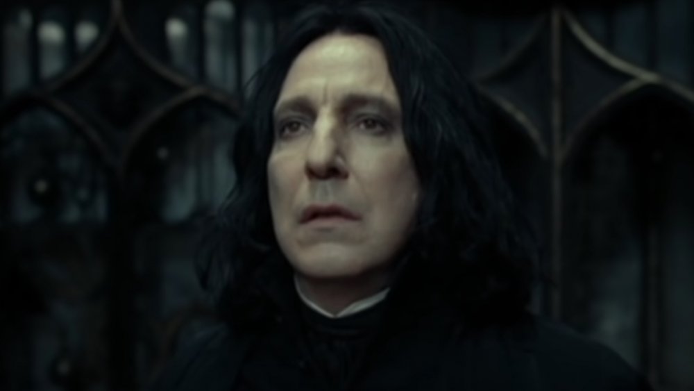 Alan Rickman as Severus Snape in Harry Potter and the Deathly Hallows