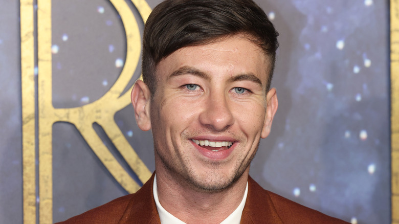 Keoghan attends event 