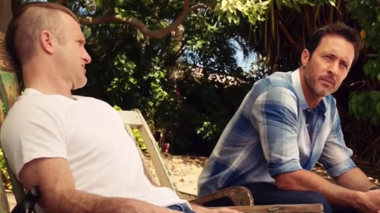 Scott Caan and Alex O'Loughlin in Hawaii Five-0