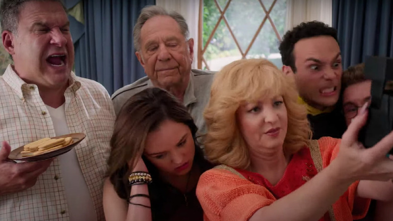 The Goldbergs look annoyed