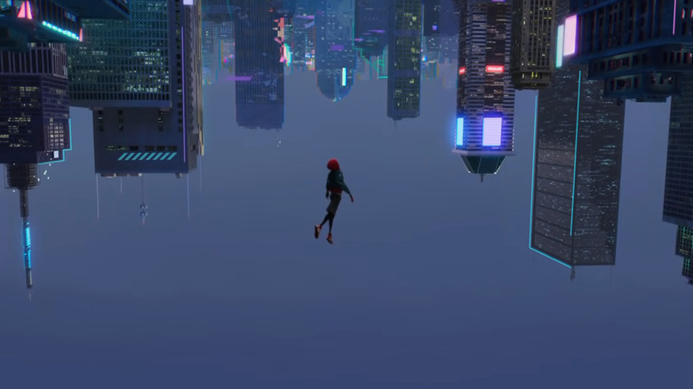 Miles Morales leaping