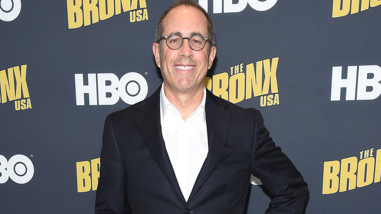 Jerry Seinfeld smiling