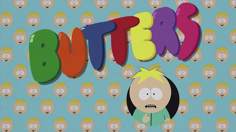 The Butters TV show intro card