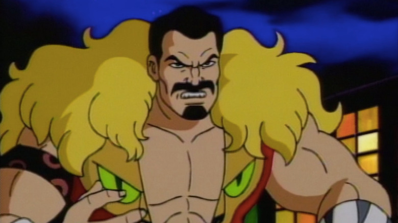 Kraven the Hunter grimacing