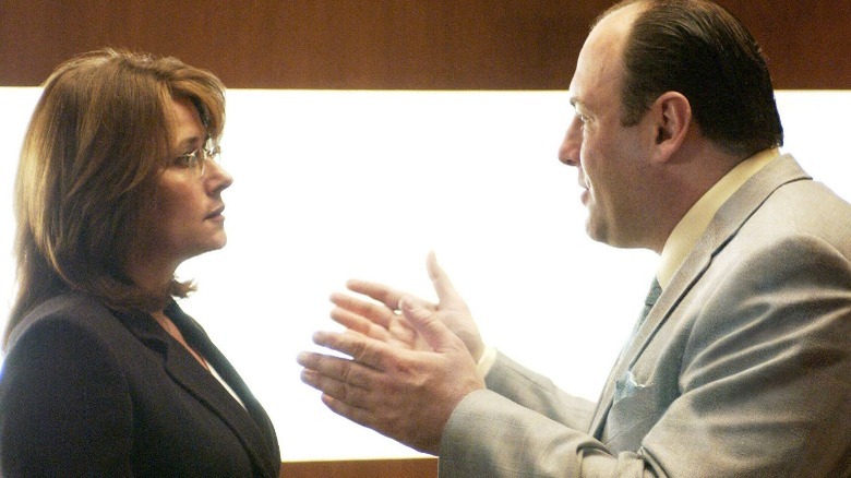 Tony Soprano talking to Dr. Melfi