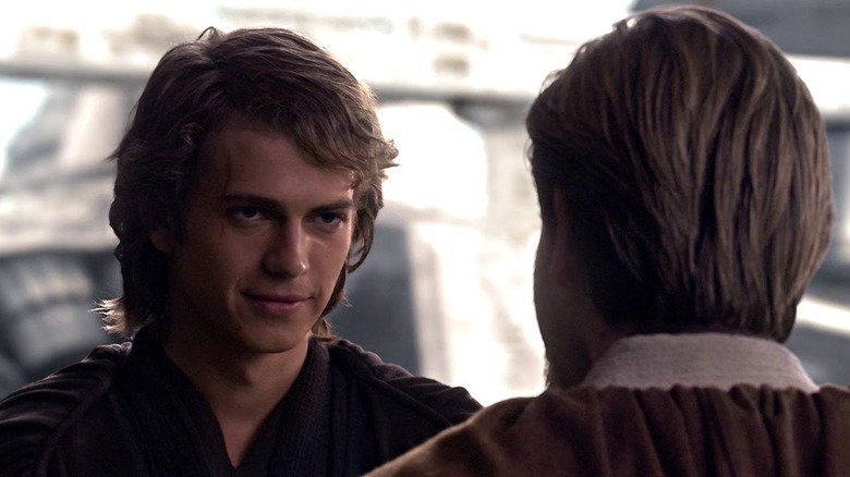 Anakin and Obi-Wan's final meeting