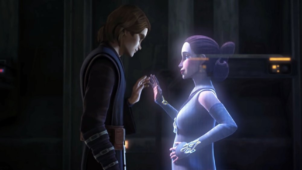 Anakin and Padme in Clone Wars season seven