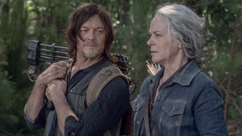 Daryl and Carol in "The Walking Dead"