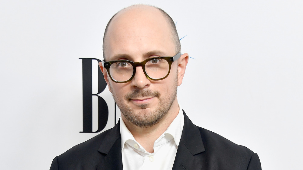 Steve Burns wearing glasses