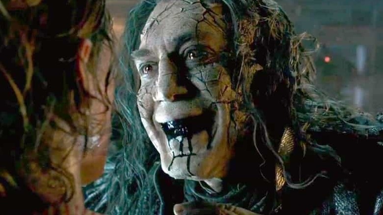 Javier Bardem in Pirates of the Caribbean Dead Men Tell No Tales