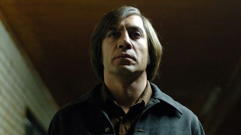 Javier Bardem as Anton Chigurh in No Country for old men