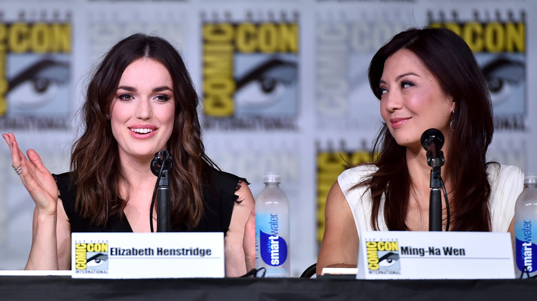 Elizabeth Henstridge and Ming-Na Wen