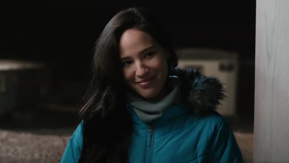 Kelsey Asbille as Natalie in Wind River