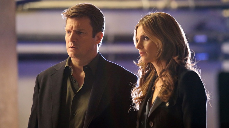 Richard Castle and Kate Beckett