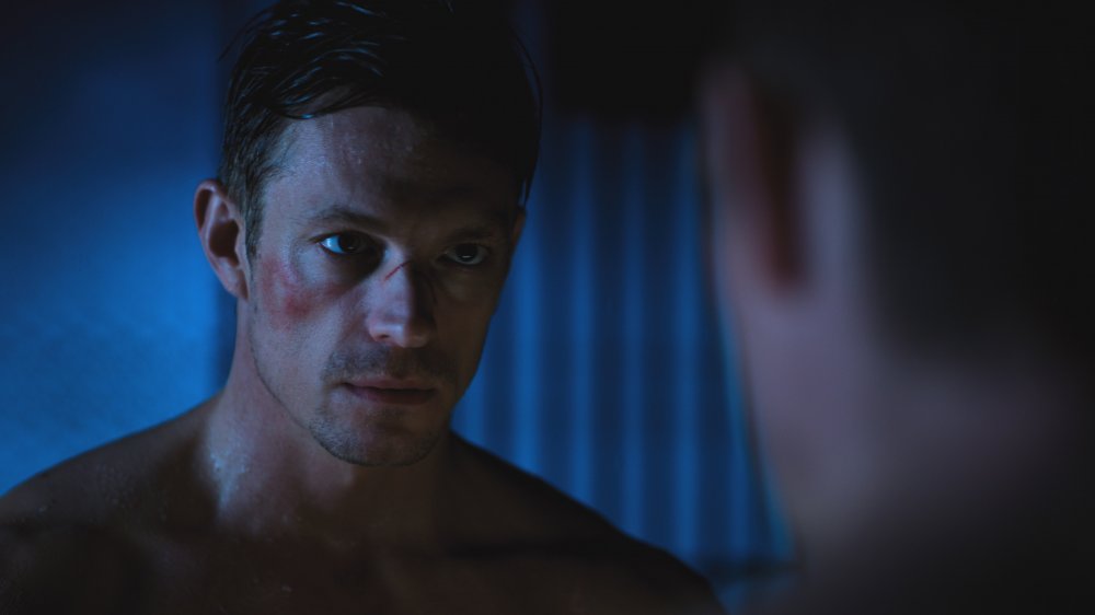 Joel Kinnaman as Takeshi Kovacs in Altered Carbon