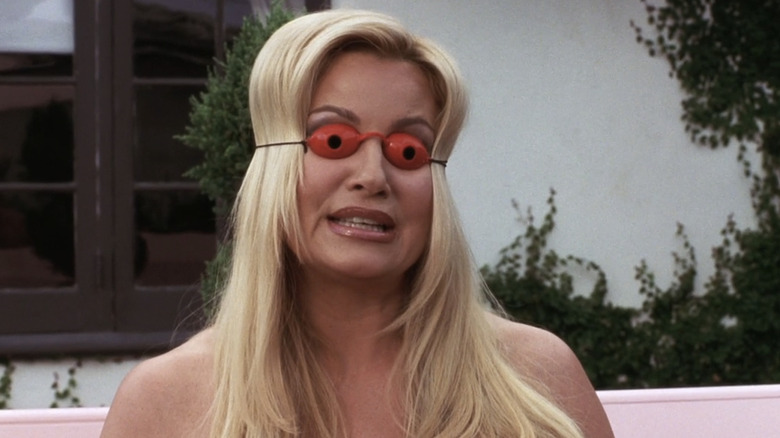 Jennifer Coolidge grimacing