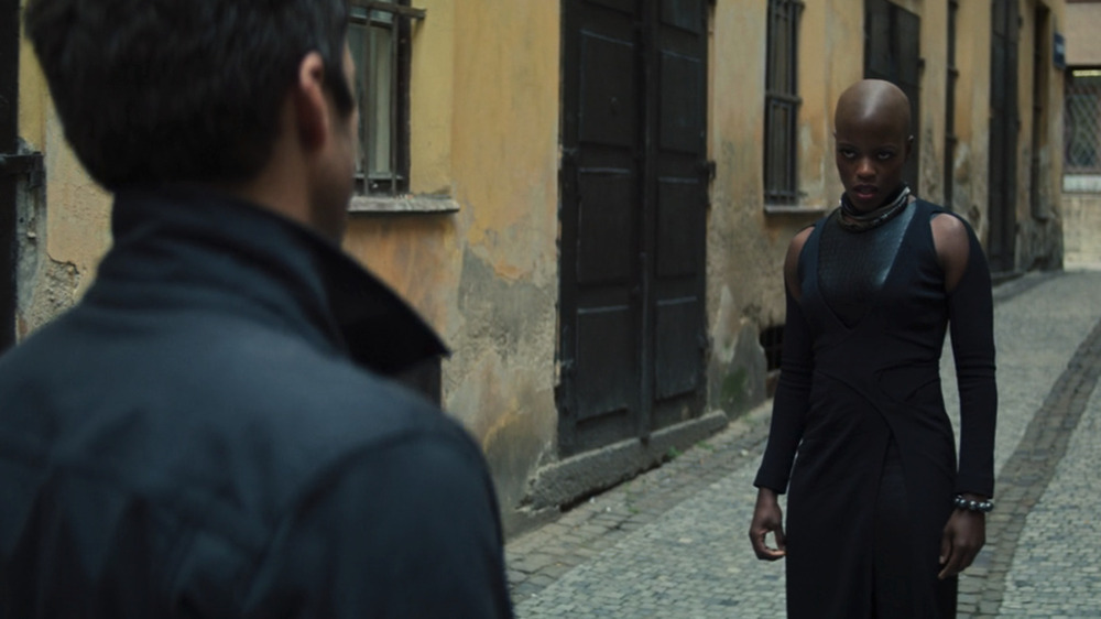 Florence Kasumba Ayo alley Bucky